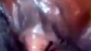 amateur pussy squirt and dick sucking with big black cock.