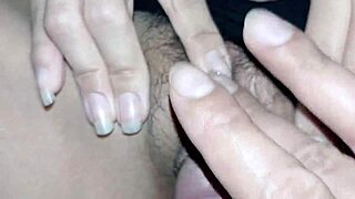 Homemade Desi fun with my stepsis while watching TV together