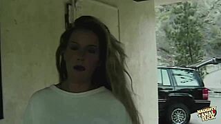 Damn, Dirty Blonde Takes Huge Cock Deep in Asshole!