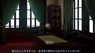 Maid-San's Big Tits Orgasm From Monster Cock In POV Game