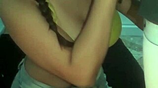 Laurencat gives intense blowjob to cumshot in close up