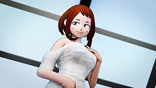 Ochaco uraraka hero recruitment drive in hentai