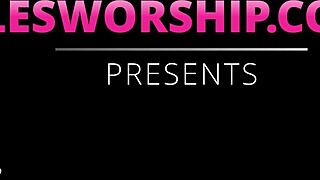 Lesbian couple spices up with a hot 3way adventure