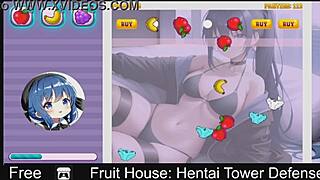 In Fruit House Hentai Tower Defense, The Characters Engage In Erotic Adventures