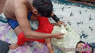 Hot Indian Bhabhi Fucked Hard with Monster Cock
