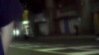 Slender asian babe sucks cock eagerly in concafe, squirts and gets facial