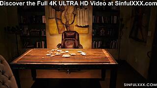 Whitney Wright's tarot reading leads to a sexy bisexual threesome with big tits and monster cocks.