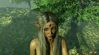 Feel The Mystery In This Huge Tall Forest Animation.