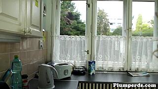 Mature Chubby Babe Facesits And Gives Bold Blowjob