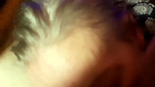 Is she sucking her thumb or something else? This milf's cumshot tease.