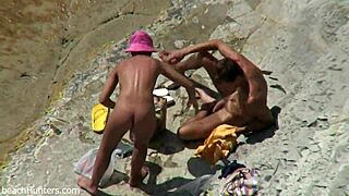 Beach Couple Gets Naughty in Steamy Encounter