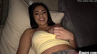 Slutty step-sister finds my porn and wants to give me some tips