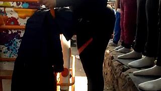 Milf With Big Ass On The Streets