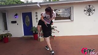 Super fan Vicki Verona finally hooks up with crush Thor Johnson