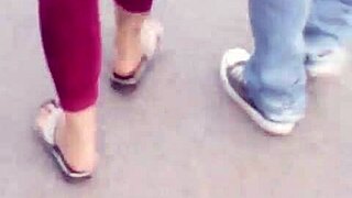 Milf With Big Ass On The Streets