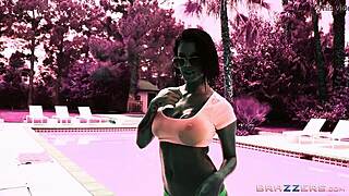 Is Peta Jensen's oiled body teasing you in this PMV?