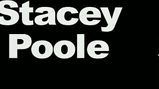 Stacey’s big boobs and wet body in the shower make for a great pinup.