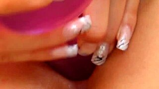 Bridget is masturbating and really enjoying herself on Sapphix with fingering