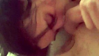 Can I taste your cock before my boyfriend shows up?