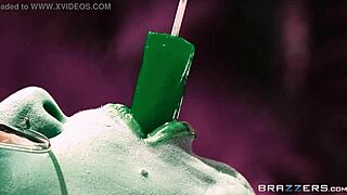 Is Peta Jensen's oiled body teasing you in this PMV?