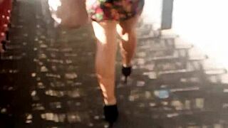 Milf With Big Ass On The Streets