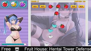 In Fruit House Hentai Tower Defense, The Characters Engage In Erotic Adventures