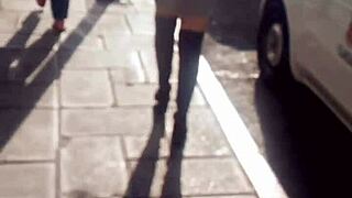 Milf With Big Ass On The Streets