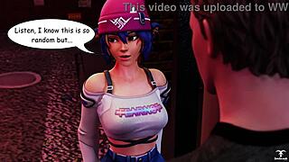 Does Kiriko from Overwatch Offer Blowjob to Random Guy?