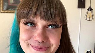 Fringe Haired Ireland Rose Gets Spermed On Boobs By Rome Major In Rough Doggystyle