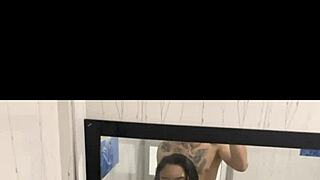 shower sex and cum all over my face