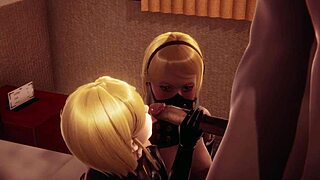 Fucked The Twins From Nier Automata In 3D Hentai Anime