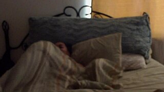 Young couple having sex on their wedding night