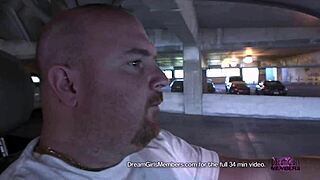 Julie's Public Pussy Show With Shaved Blonde In Thong?