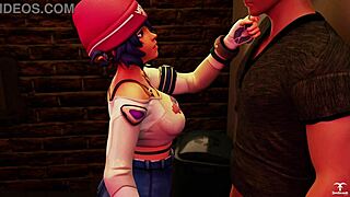 Does Kiriko from Overwatch Offer Blowjob to Random Guy?