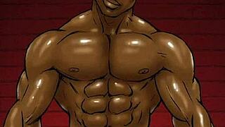 two hot blondes bet on big black cock