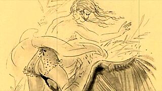 Erotic illustrations from the past.