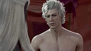 Baldur's Gate 3 Naked Playthrough Featuring Astarion's Scenes Without Mods