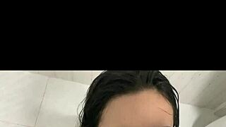 shower sex and cum all over my face