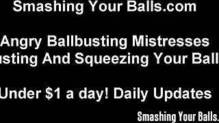 Carmen’s hardcore ballbusting videos on Ballbusting tube