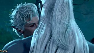 Baldur's Gate 3 Naked Playthrough Featuring Astarion's Scenes Without Mods