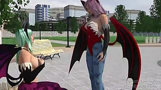 Lilith seeks big revenge on her belly and ass