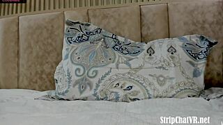 Mia Lee getting naughty with her sexy homemade moves. Watch her now!