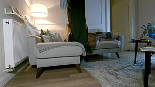 Hot domina ignores big cock for self-pleasure 😏