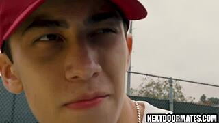 Do cute gay boys play tennis before anal fucking?