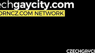 cute gay couple starts with blowjob before fucking