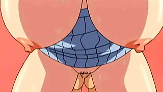 Big tits milf in lingerie enjoys group sex in hentai