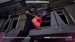 Small boobed college girl’s wet dream in SFM hentai game episode 1