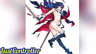 A compilation of Lucina from Fire Emblem with some sexual content