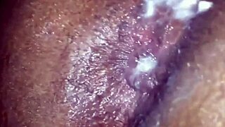 Natural tits Latina gets filled up with cum