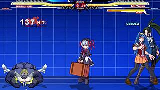 Kuromaru battles arcana heart in epic fight